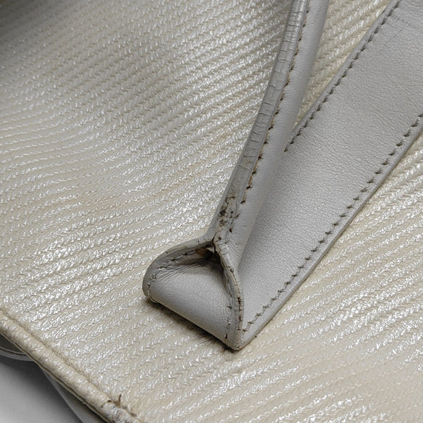 Vara Quilted Special Material White