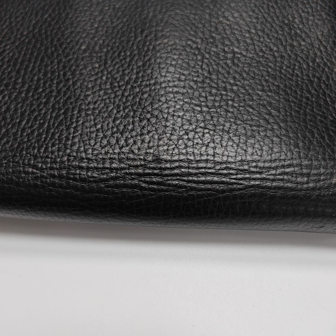 Interlocking G Small Calfskin Black
