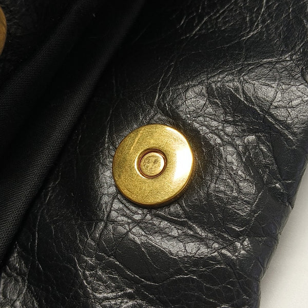Monaco Small Calfskin Black