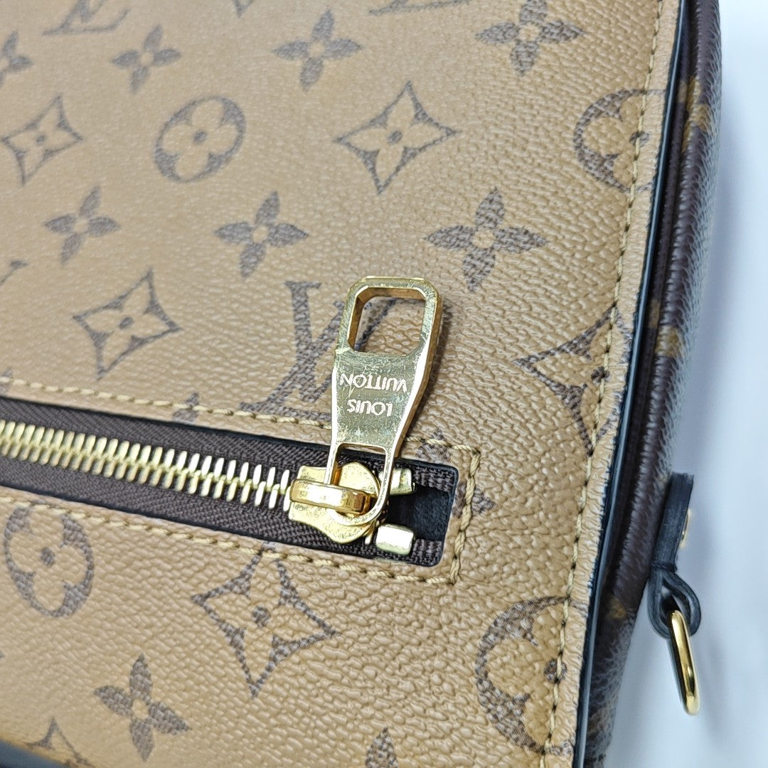 MÉTIS MM Monogram Coated Canvas Multicolor