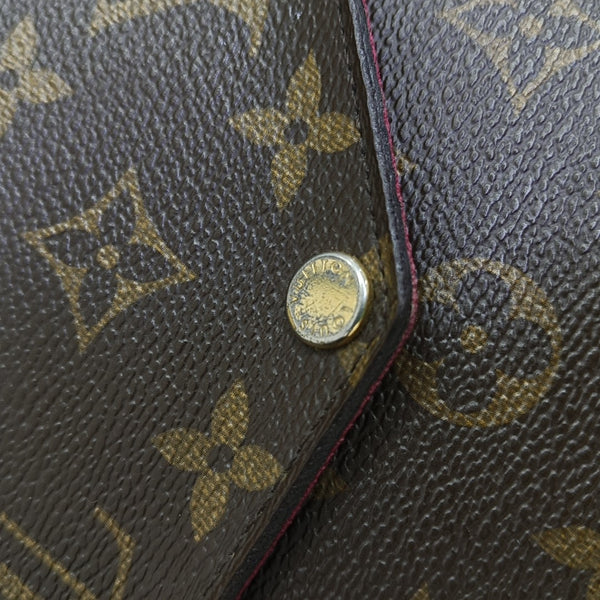 FÉLICIE Monogram Lona Revestida Marrón