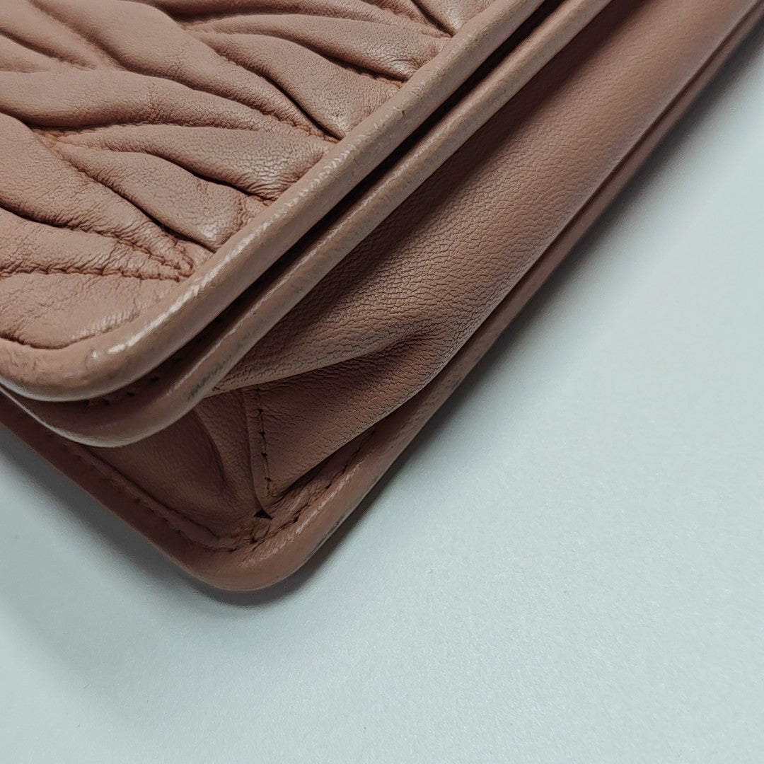 Miu Délice Lambskin Pink