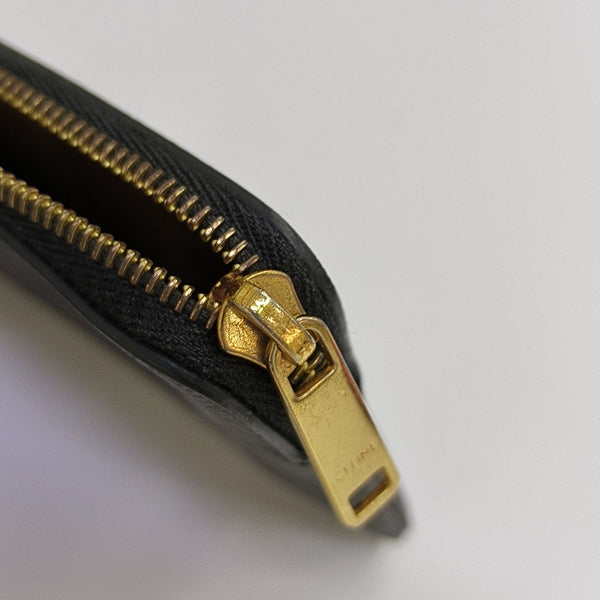 VOYAGE Coated Canvas Brown Wallet