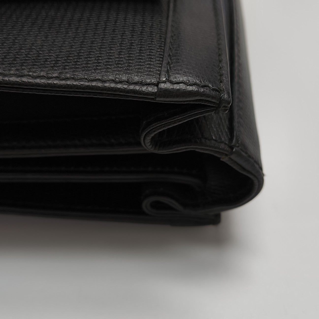 Calfskin Shoulder Bag Black