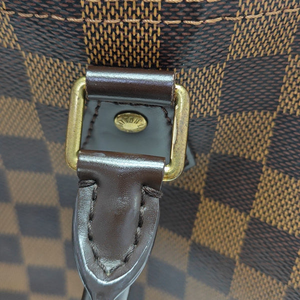 SPEEDY 25 Damier Ebene Coated Canvas Brown