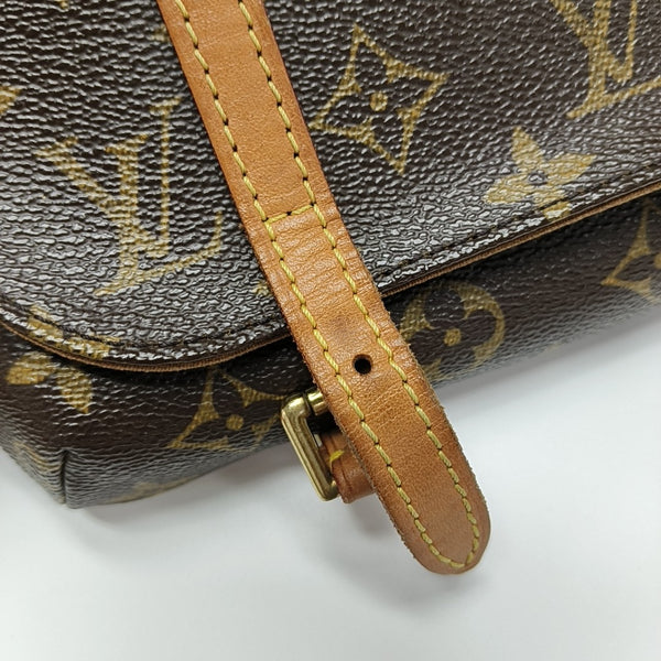 MARELLE Monogram Coated Canvas Brown