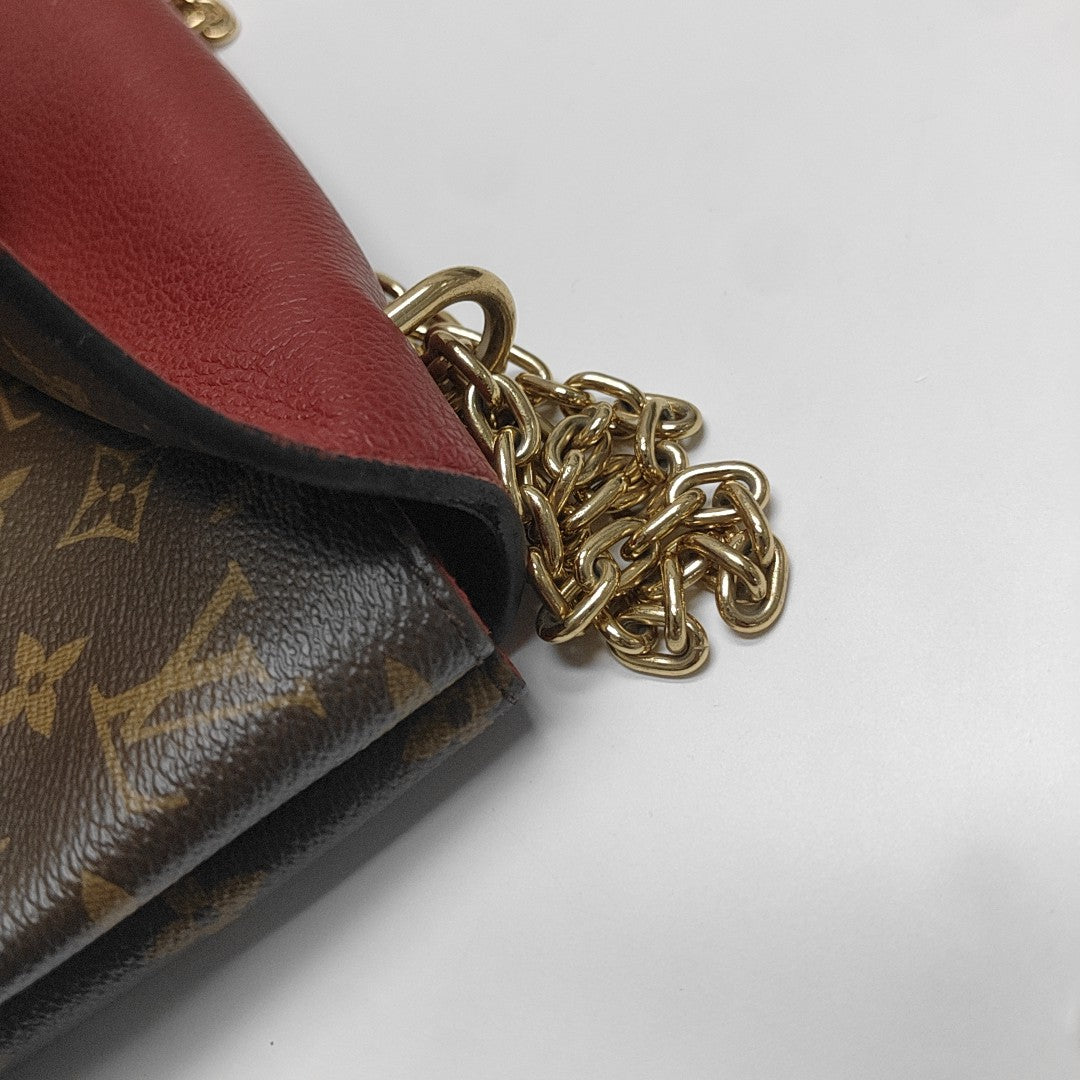 SAINT PLACIDE Monogram Coated Canvas Brown