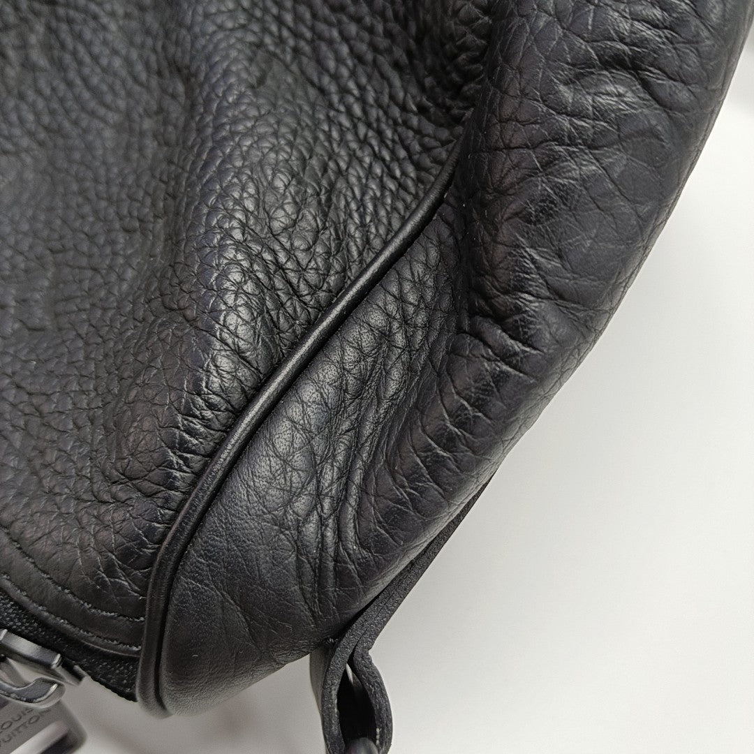 KEEPALL 35 Monogram Calfskin Black