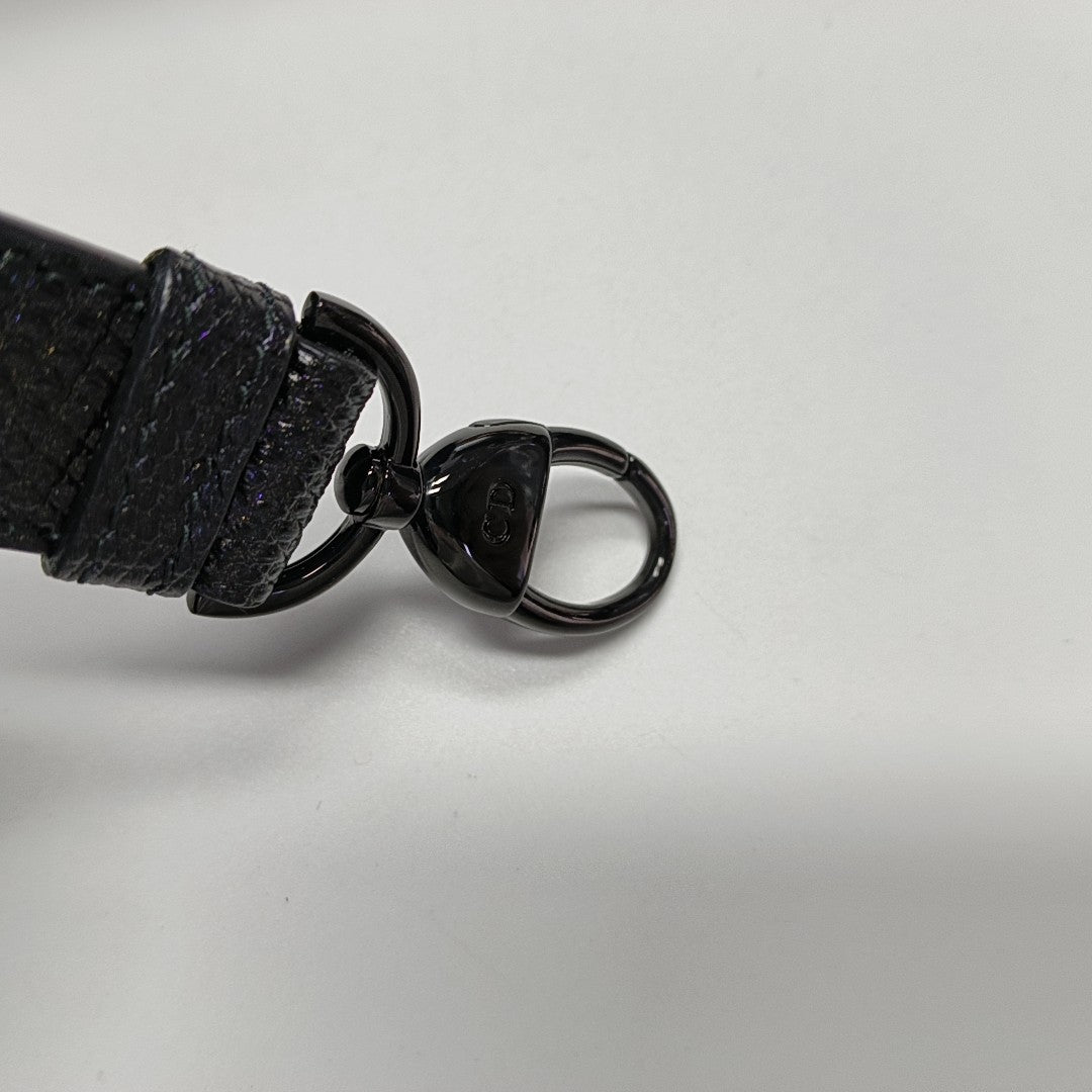 Lady Dior Small Lizard Blue