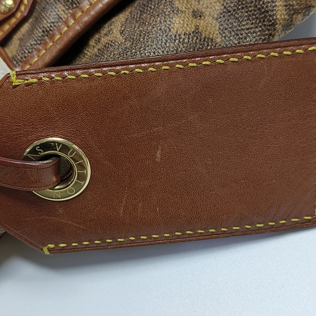 Monogram Coated Canvas Brown