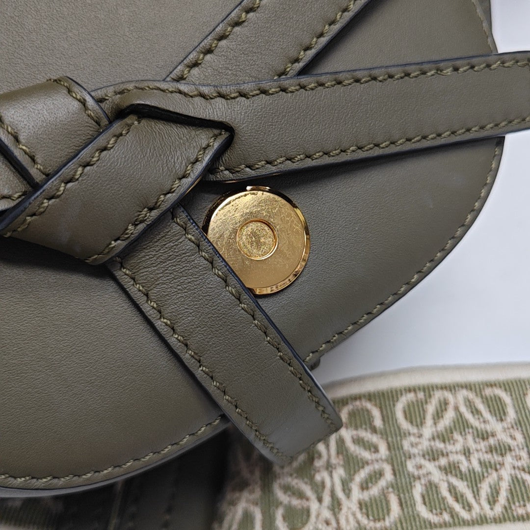 Gate Mini Calfskin Green