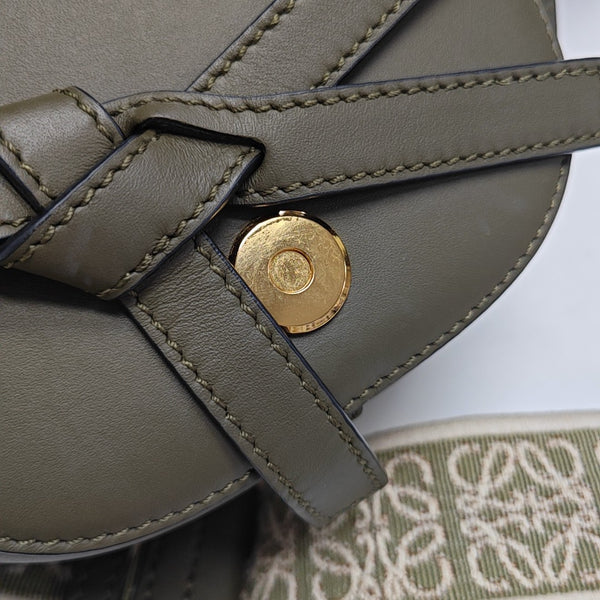 Gate Mini Calfskin Green