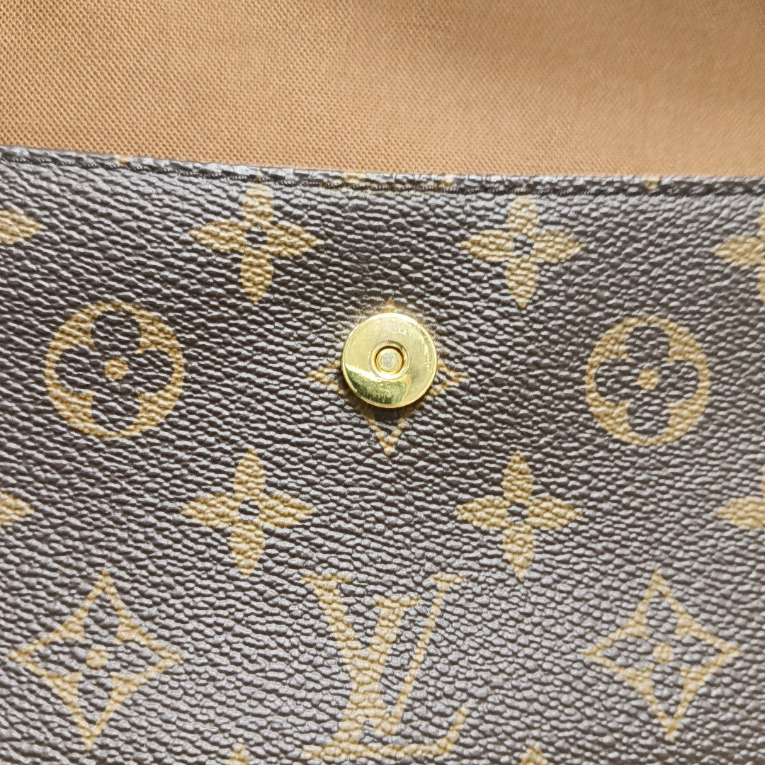 IVY Monogram Coated Canvas Brown