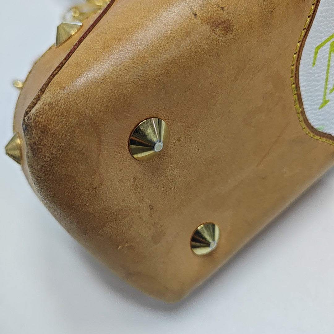 LV × TM JUDY MM Monogram Coated Canvas White