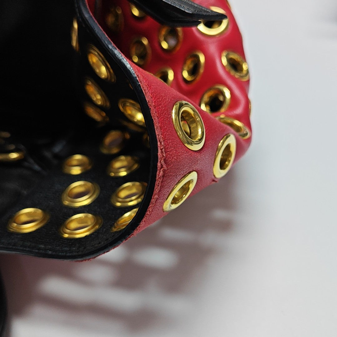 Quilted Lambskin Red