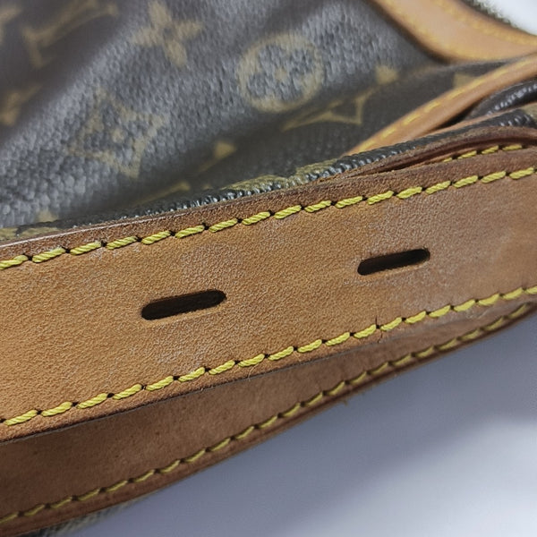TULUM GM Monogram Coated Canvas Brown