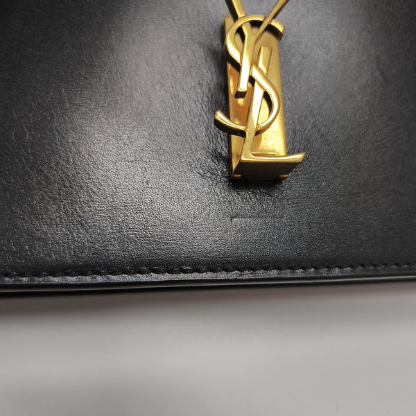 Calfskin Shoulder Bag Black