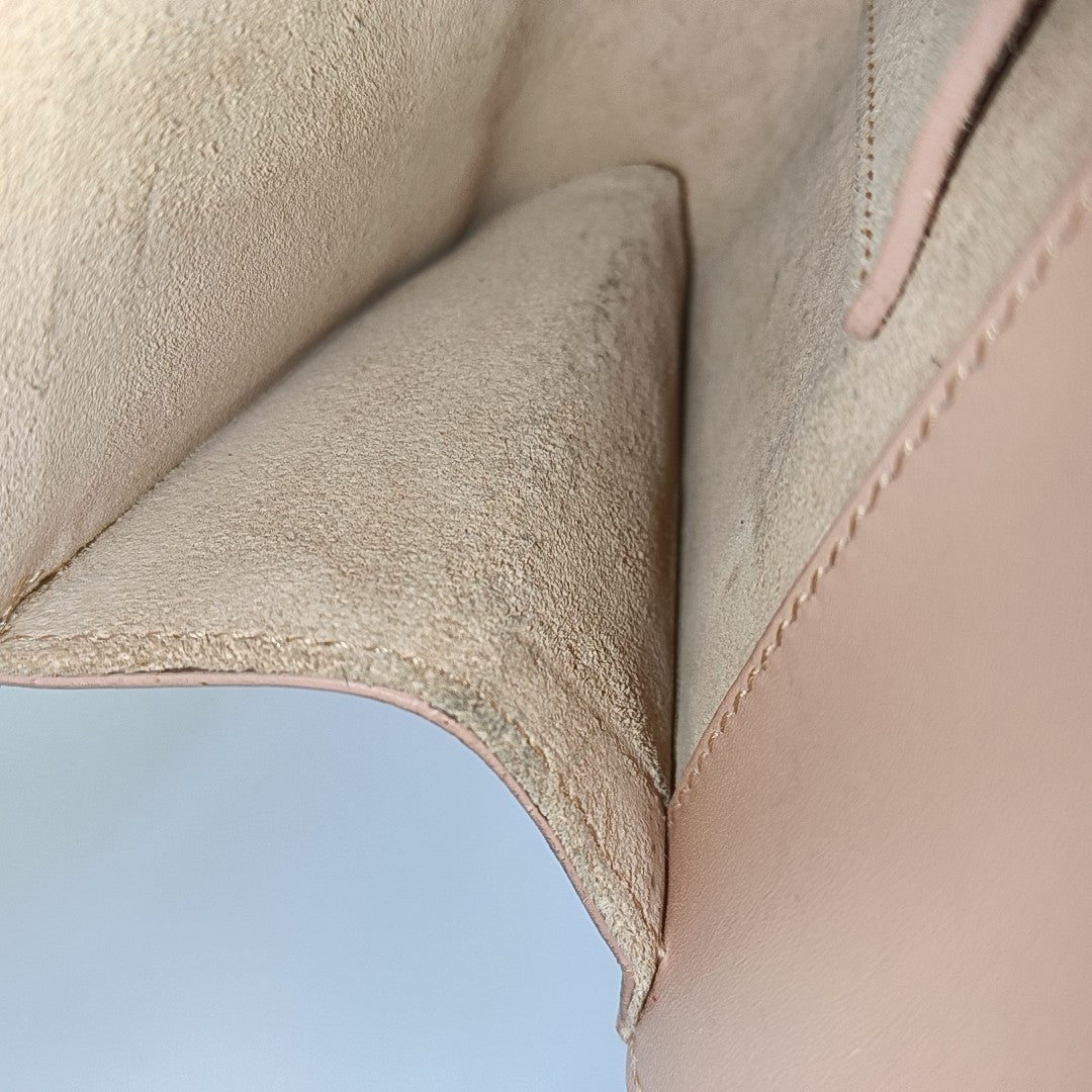 Calfskin Clutch Pink