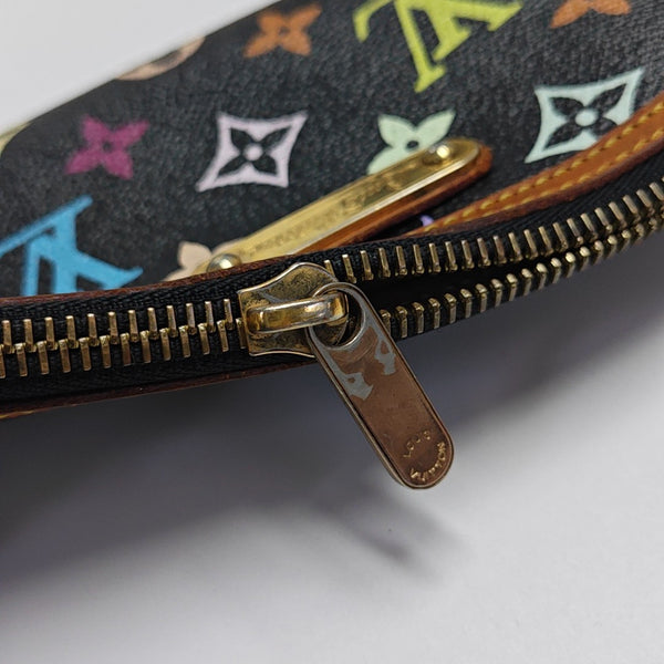 LV × TM VINTAGE MILLA Monogram Coated Canvas Black