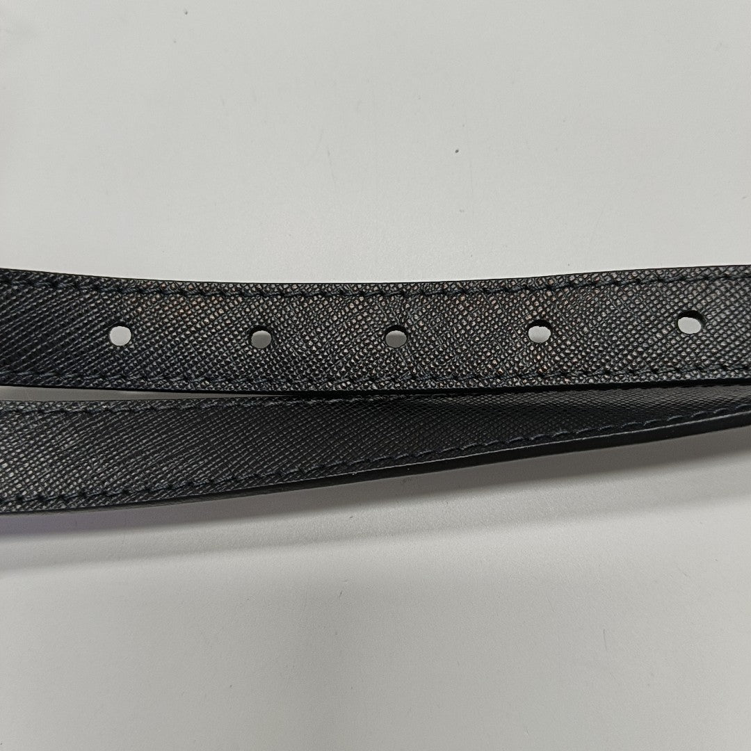 Calfskin Shoulder Bag Black