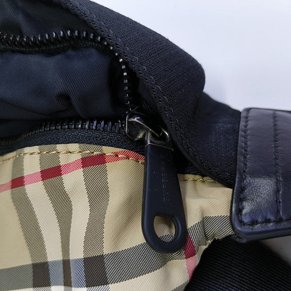 Fabric Belt Bag Brown