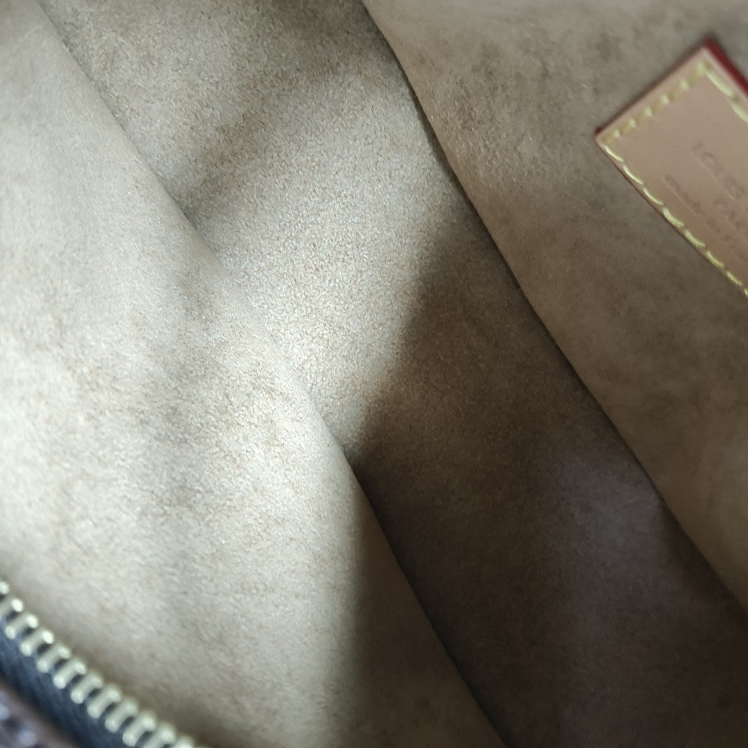 LOOP Monogram Coated Canvas Brown