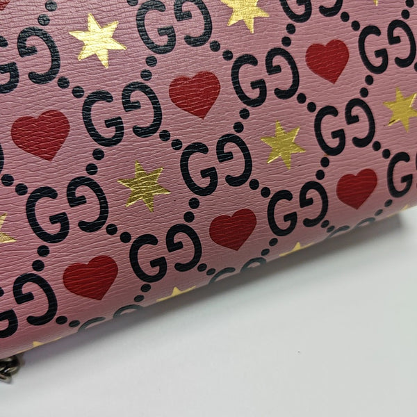 Dionysus Super Mini Monogram Calfskin Pink