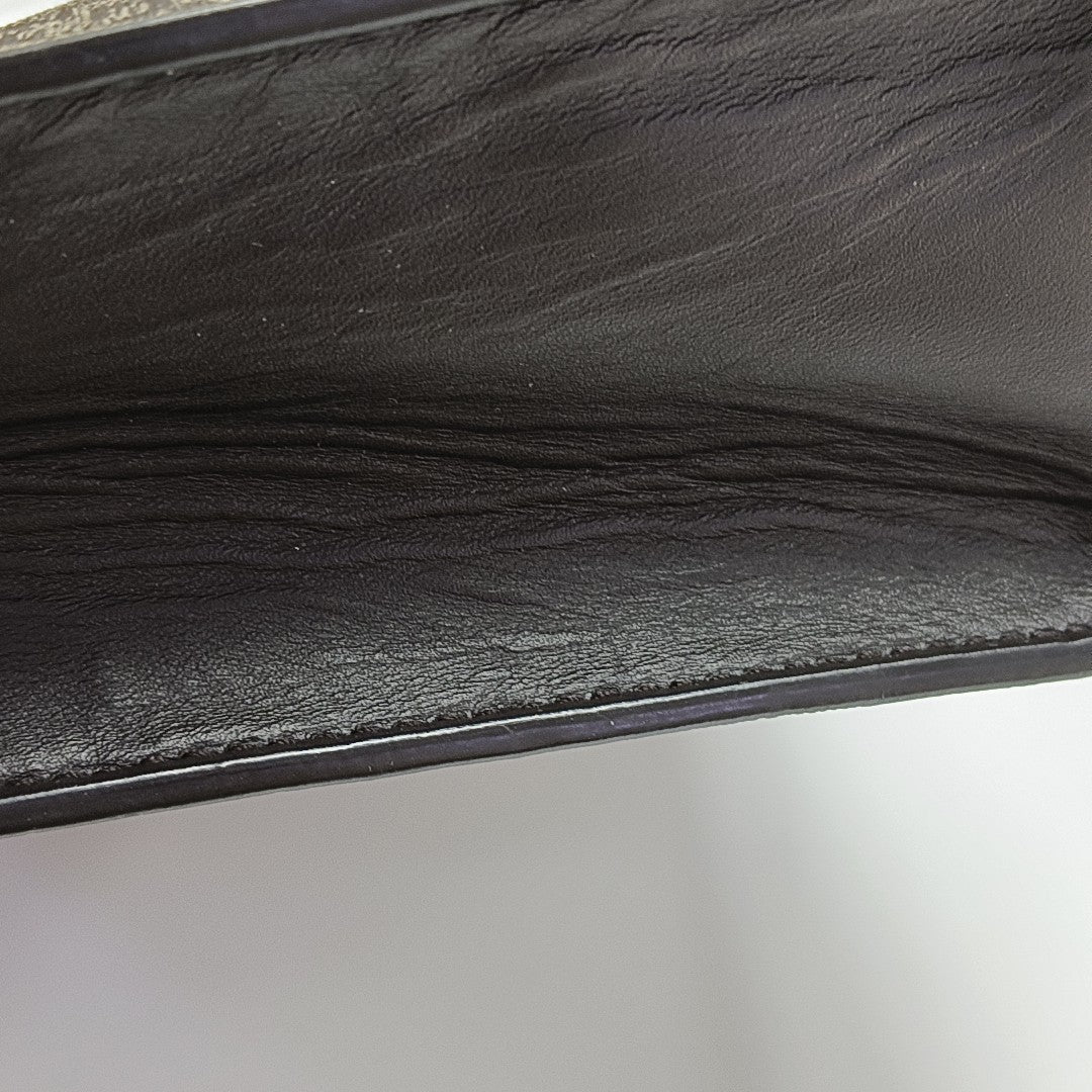 GG Supreme Monogram Coated Canvas Black