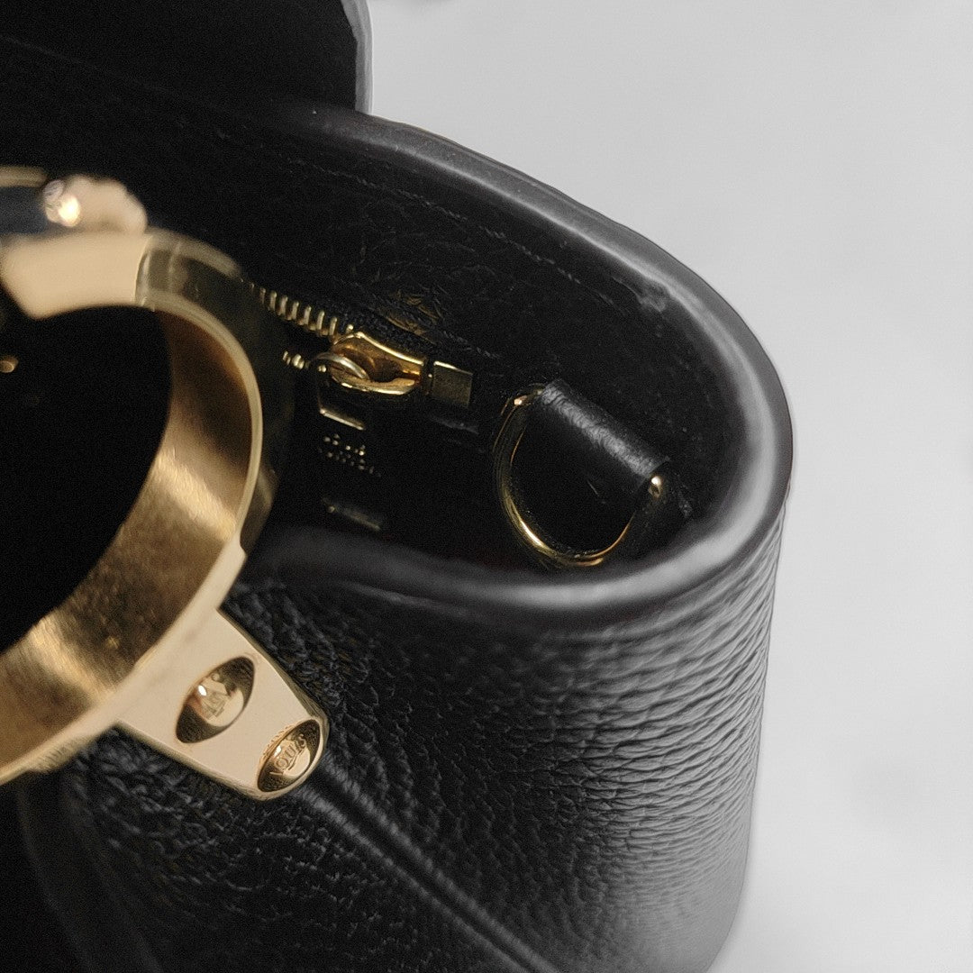 CAPUCINES BB Calfskin Black