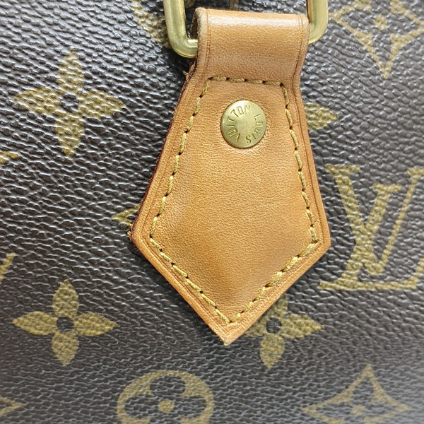 SPEEDY 25 Monogram Coated Canvas Brown