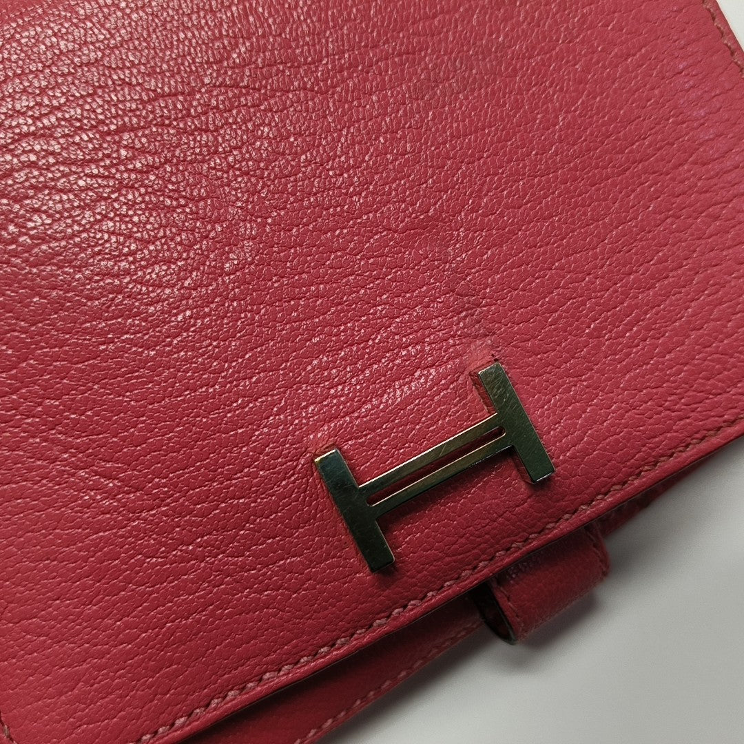 Bearn Chèvre Mysore Pink Wallet