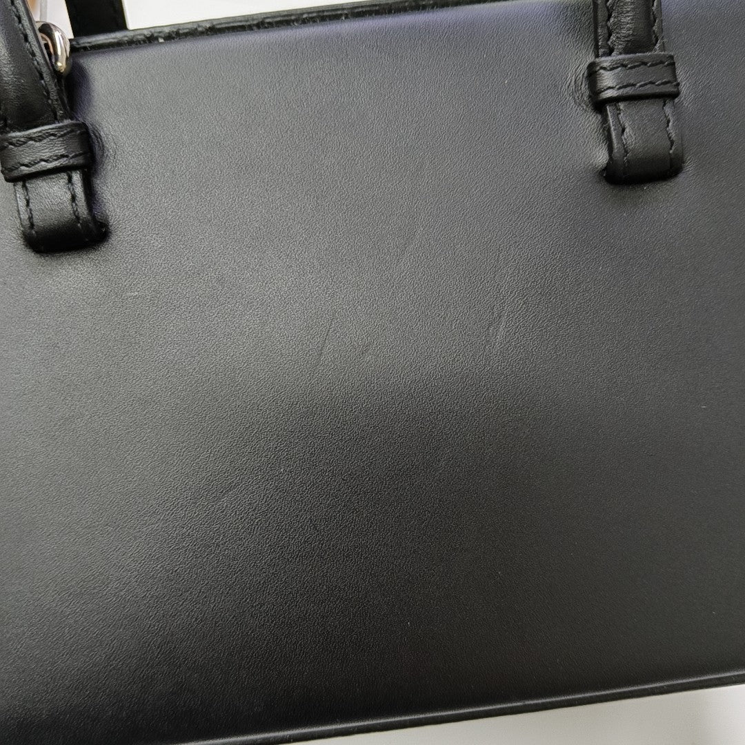 Postal Small Calfskin Black