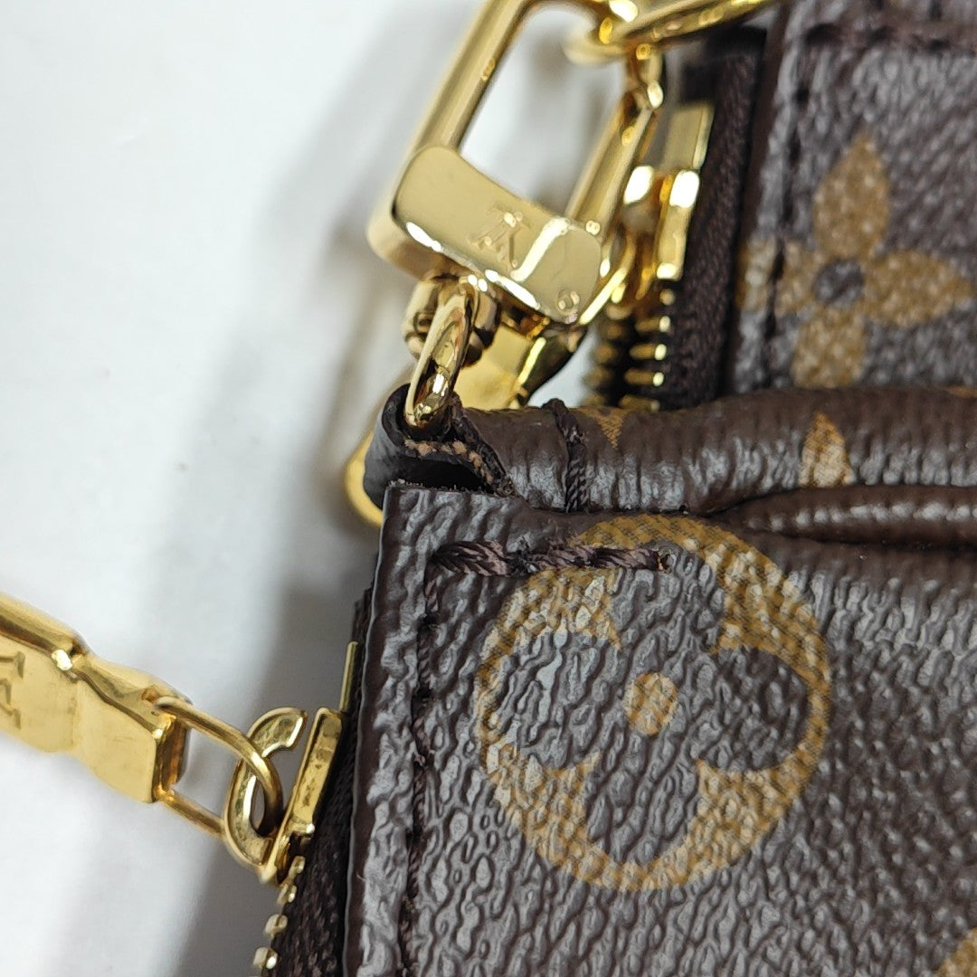 MULTI Monogram Coated Canvas Brown
