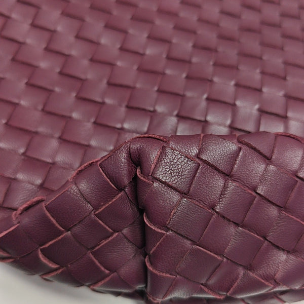 Calfskin Shoulder Bag Purple