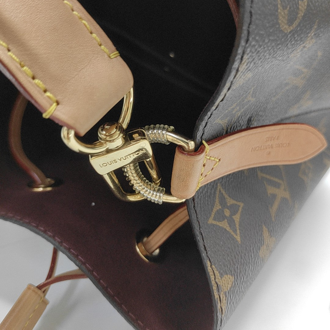NÉONOÉ BB Monogram Coated Canvas Brown