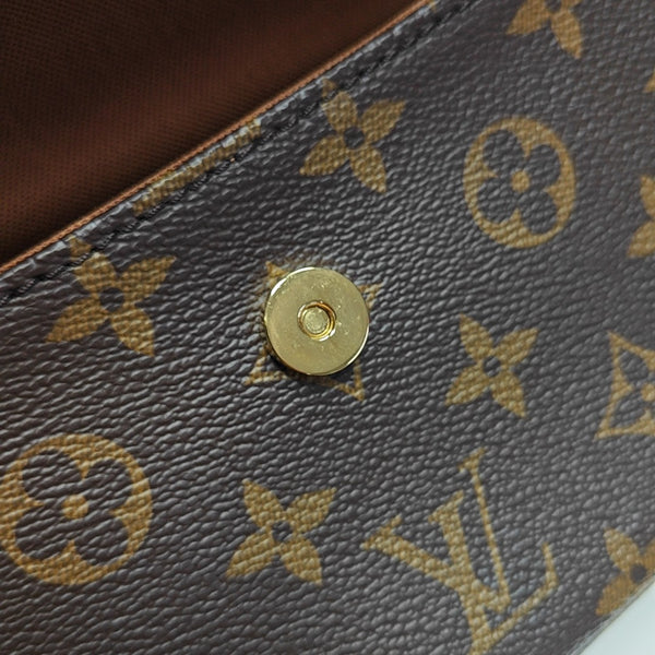 IVY Monogram Coated Canvas Brown