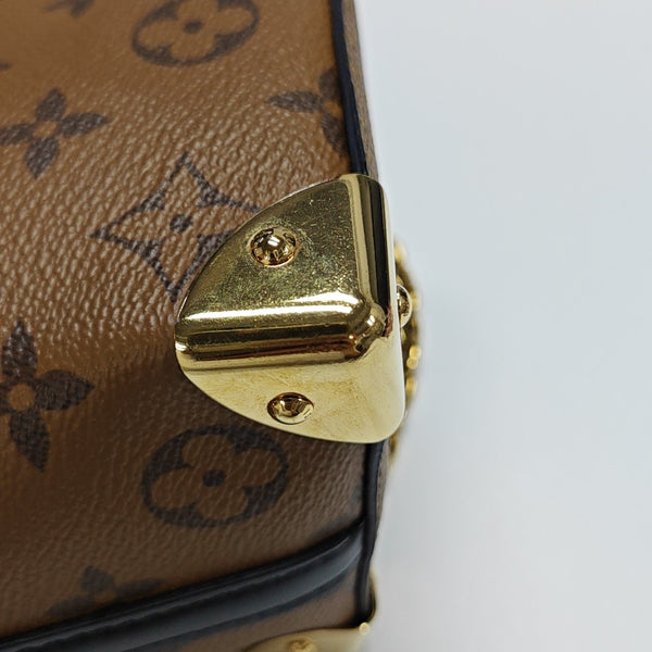 NOÉ PURSE LV CHARMS Monogram Coated Canvas Brown