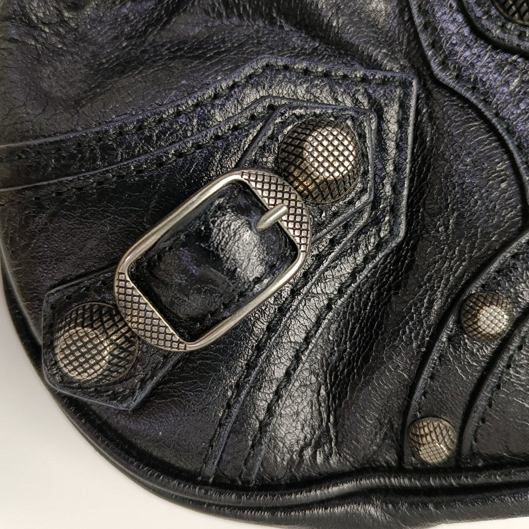 Le Cagole Mini Lambskin Black