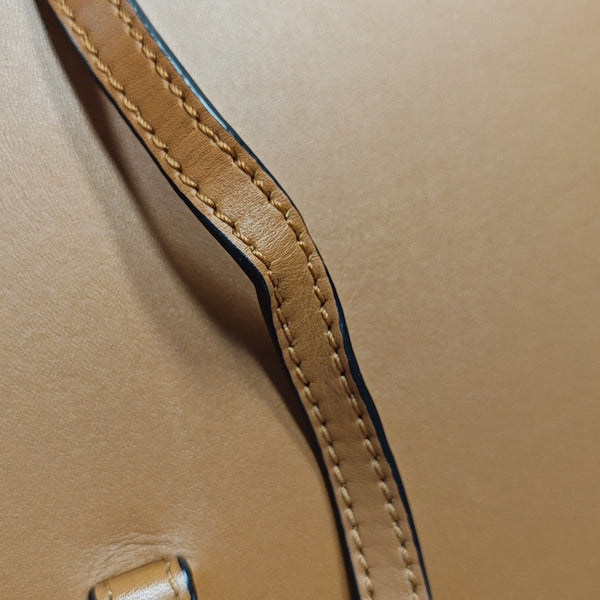 Postal Small Calfskin Brown