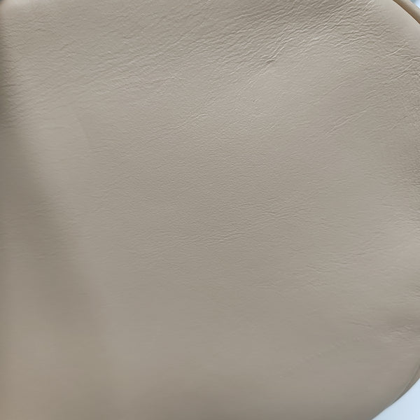 C CHARM Quilted Calfskin Beige