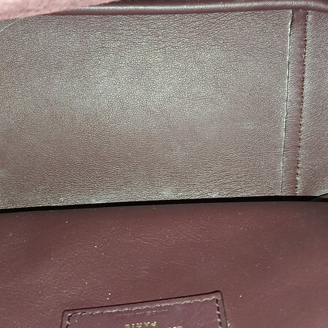 LE 5 À 7 Small Calfskin Red