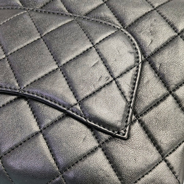 Quilted Lambskin Black