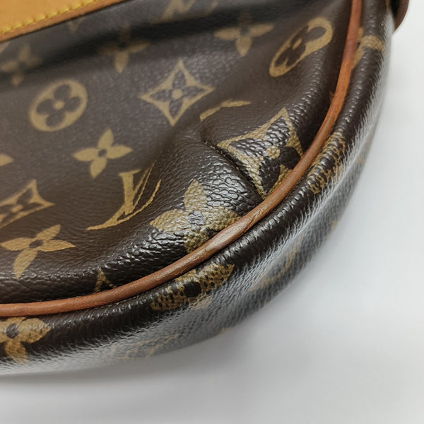 ODEON Monogram Coated Canvas Brown