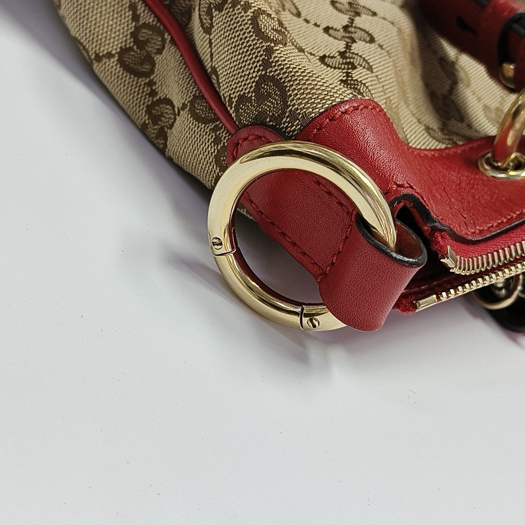 Monogram Canvas Tote Bag Beige