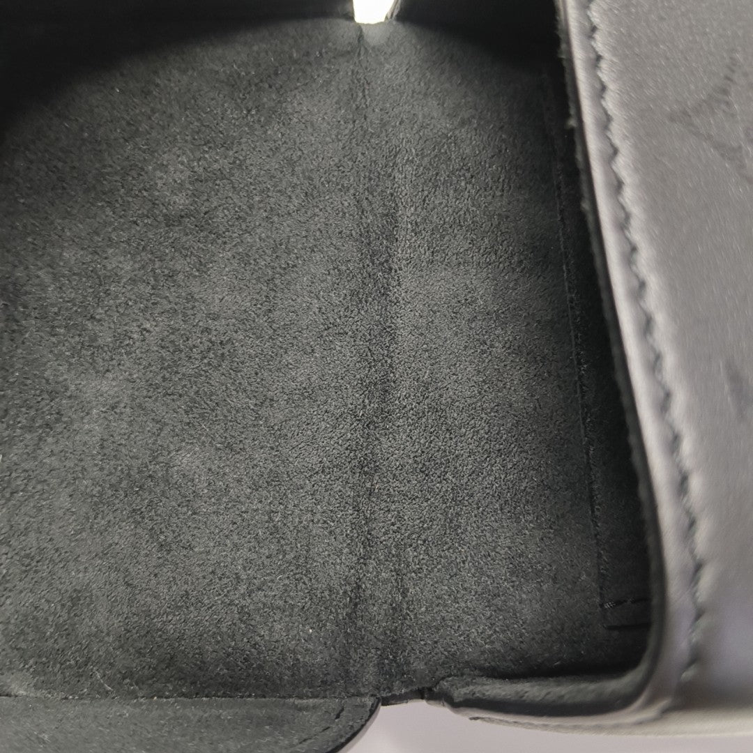 CAMERA BOX Monogram Calfskin Black