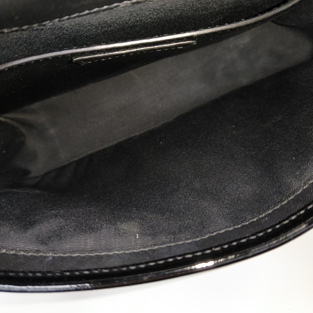 NIKI Small Patent Leather Black