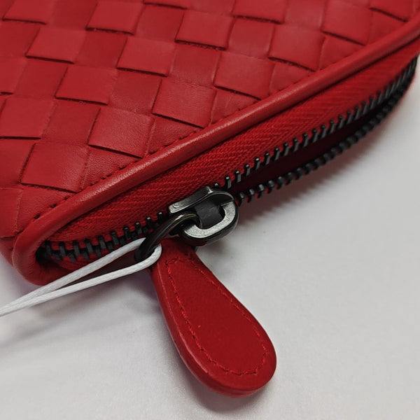 Calfskin Clutch Red