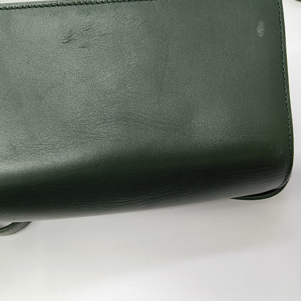 Calfskin Shoulder Bag Green