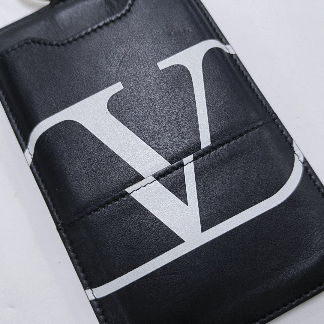Vlogo Signatur Calfskin Black