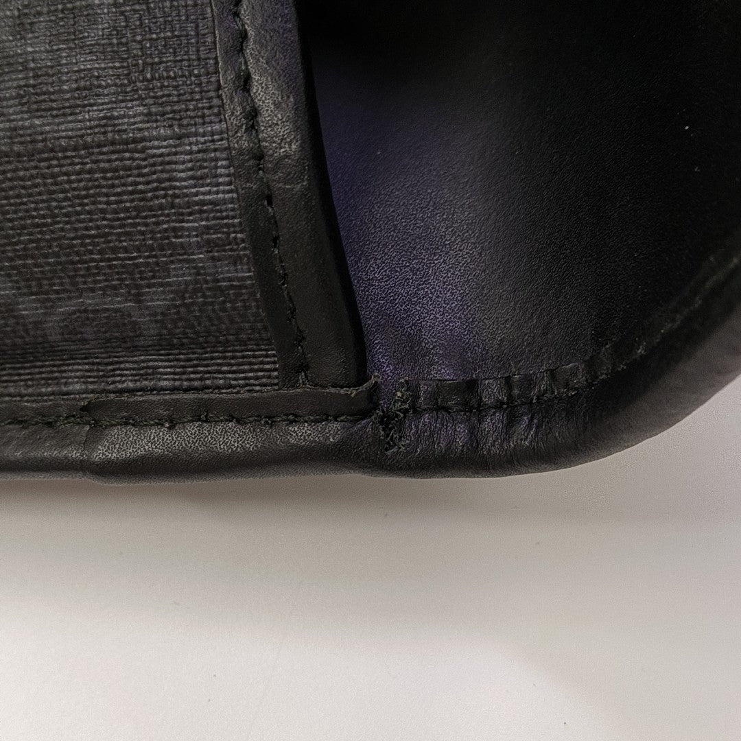 Neo Vintage Monogram Coated Canvas Black